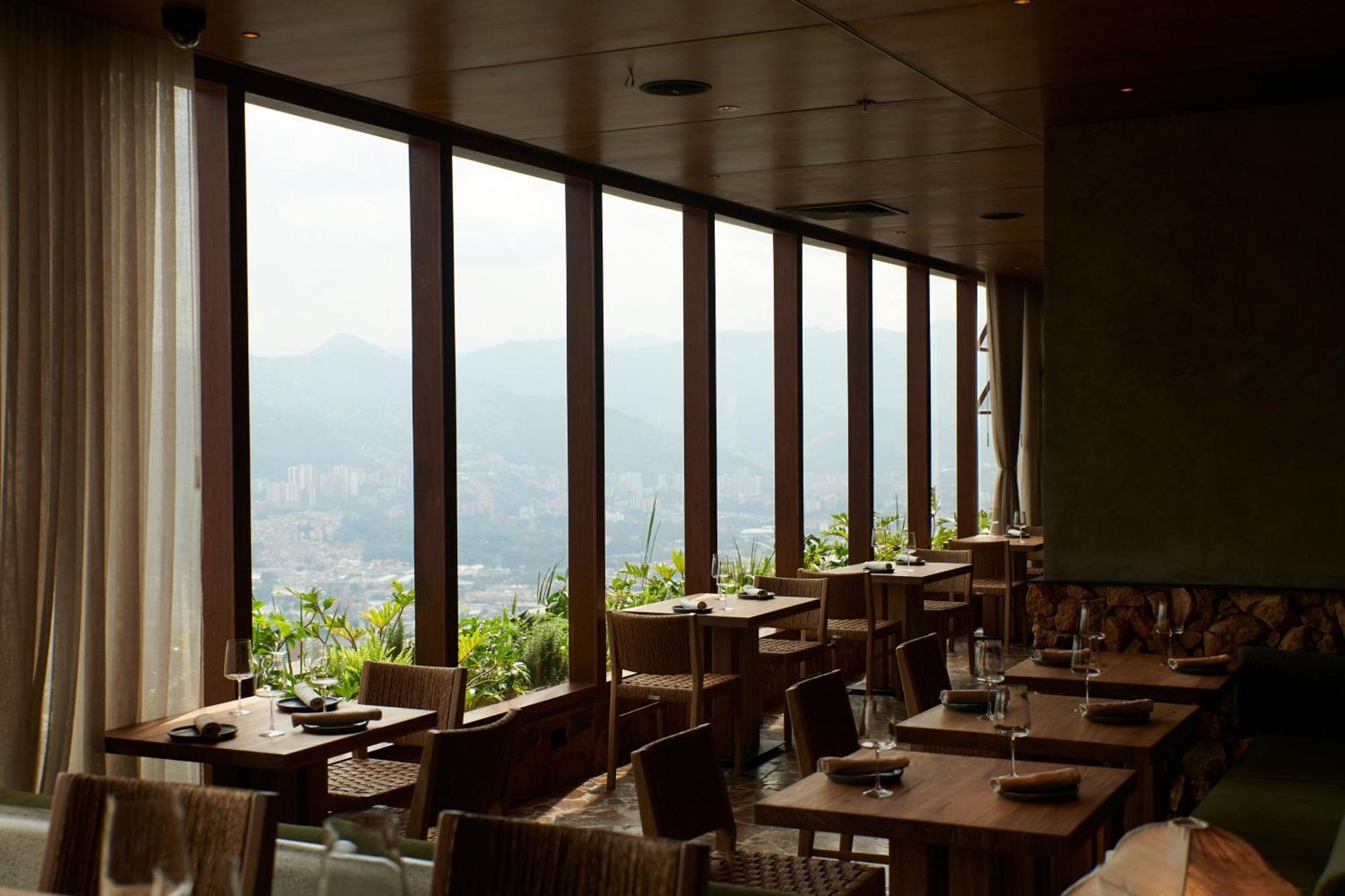 Novotel Medellin El Tesoro Exteriér fotografie Restaurant